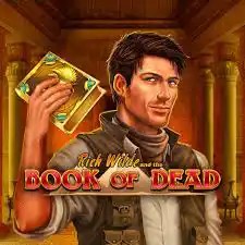 Book of Dead slot logo by Play&#039;n GO at Circus Casino
