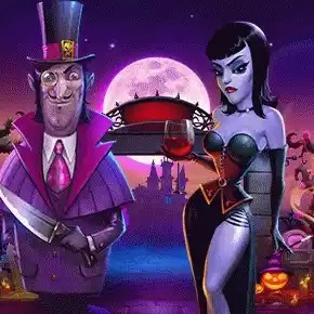 Nightmare Family Megaways online game logo by Red Tiger Gaming on circus-belgium.be
